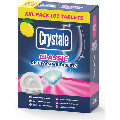 Crystale Classic Dishwasher Tablets XXL 100pk