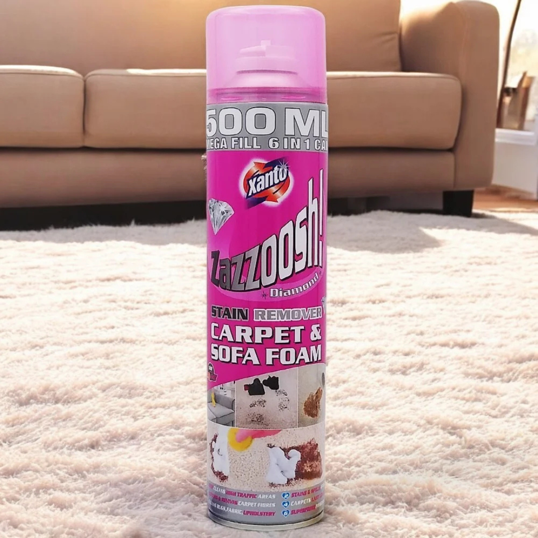 Xanto Zazzooch Diamond Stain Remover Carpet & Sofa Foam 500ml