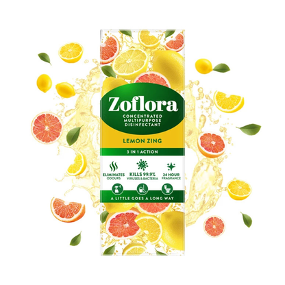 Zoflora Multi Purpose Cleaner Lemon Zing 500ml