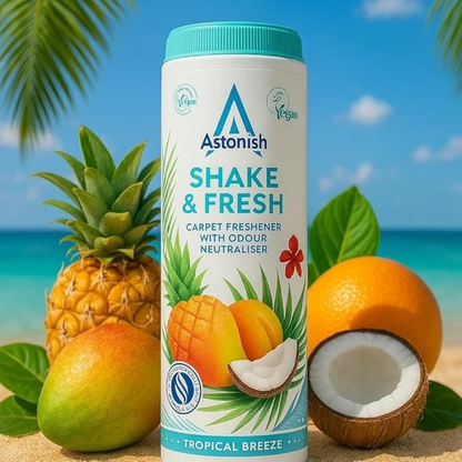 Astonish Shake & Fresh Carpet Freshener Tropical 350g