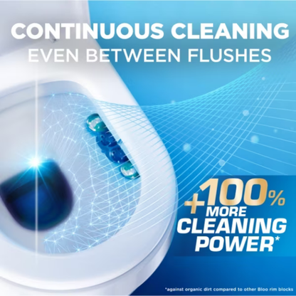 Bloo Colour Selv Active Toilet Rim Block Bleach 3x50g