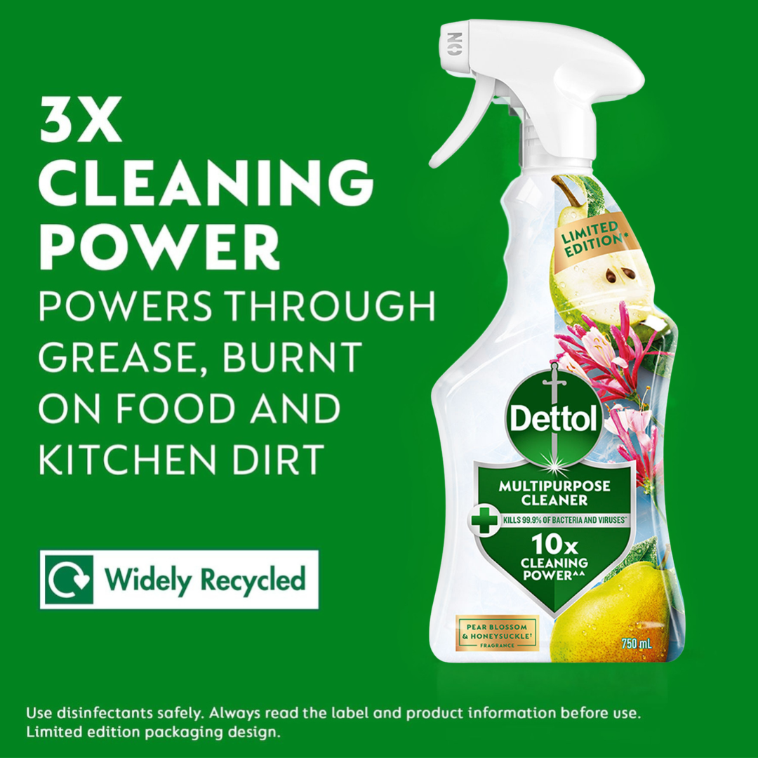 Dettol Multipurpose Cleaning Spray Pear Blossom Limited Edition 750ml