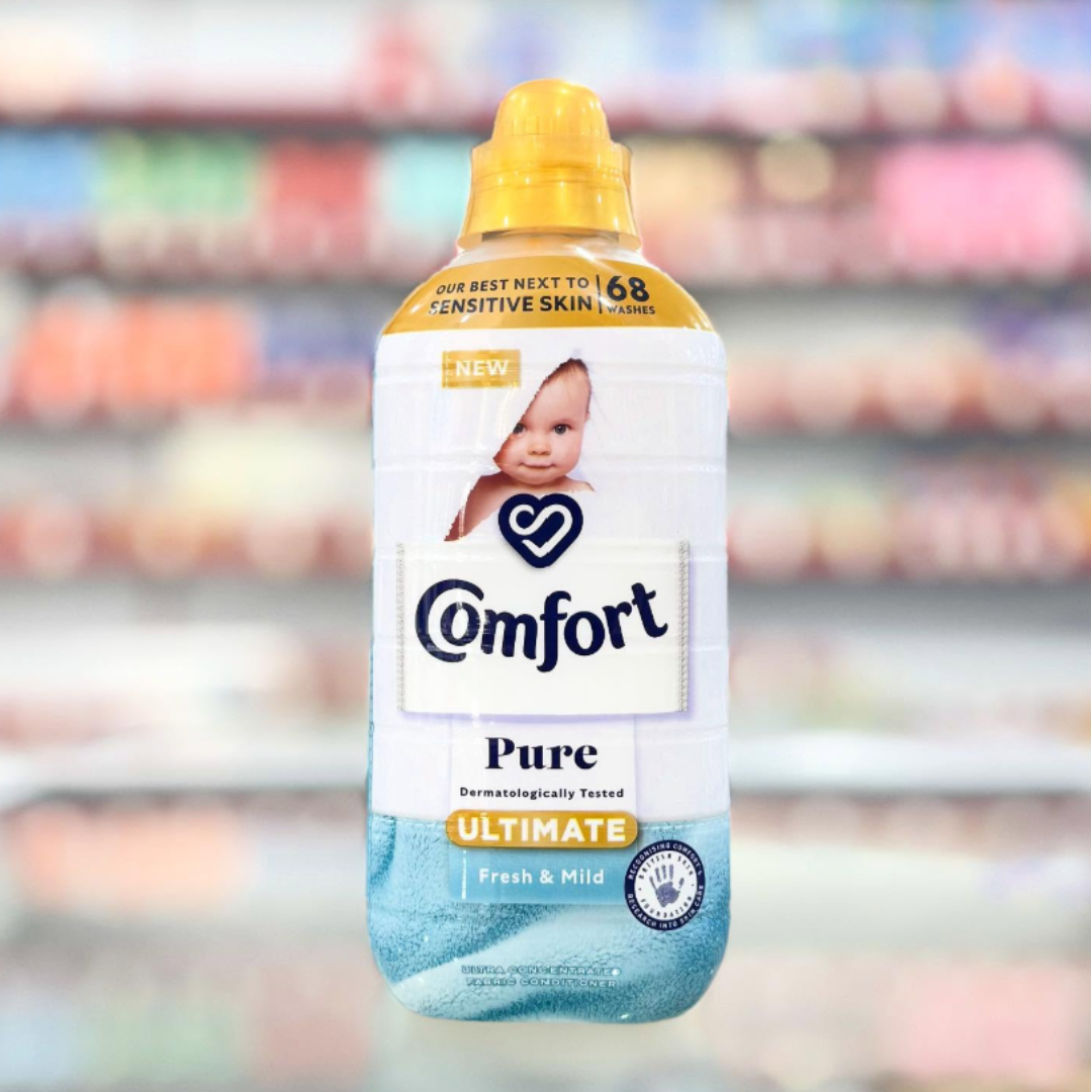 Comfort Pure Ultimate Fabric Conditioner 68w 1.02L