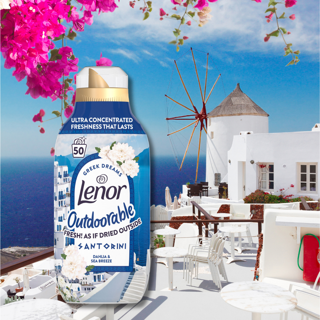 Lenor Tøymykner Outdoorable Santorini 50w 700ml