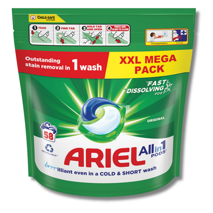 Ariel All-in-1 PODS Original 58 vask