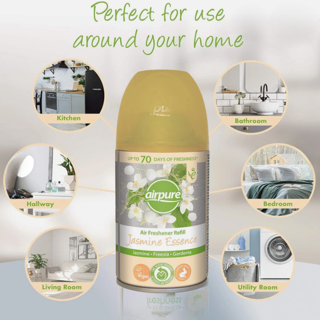 Airpure Air Freshener Refill Jasmine Essence 250ml