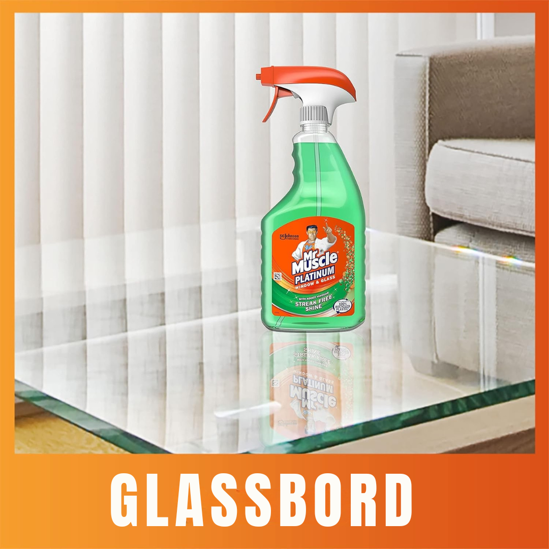 Mr. Muscle Platinum Window & Glass Spray 500ml