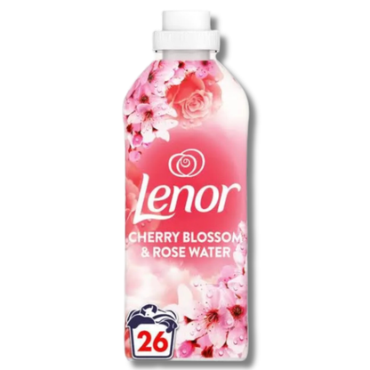 Lenor Fabric Softener Cherry Blossom & Rosewater 26w 858ml