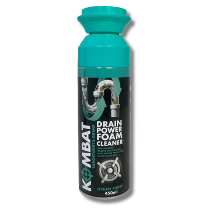 Kombat Drain Cleaner Foam 450ml Div.Typer