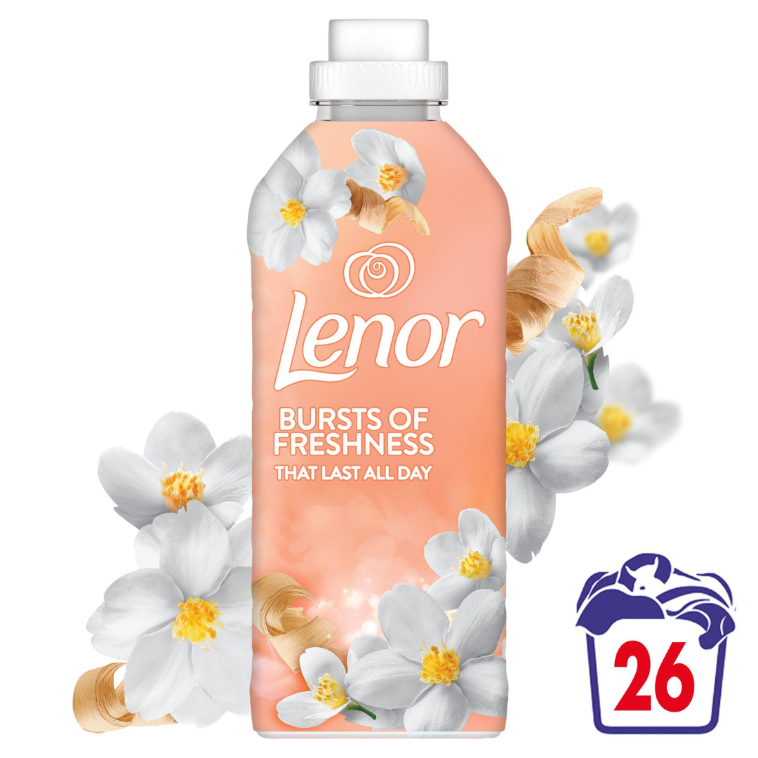 Lenor Fabric Softener Jasmine & White Cedar 26w 858ml