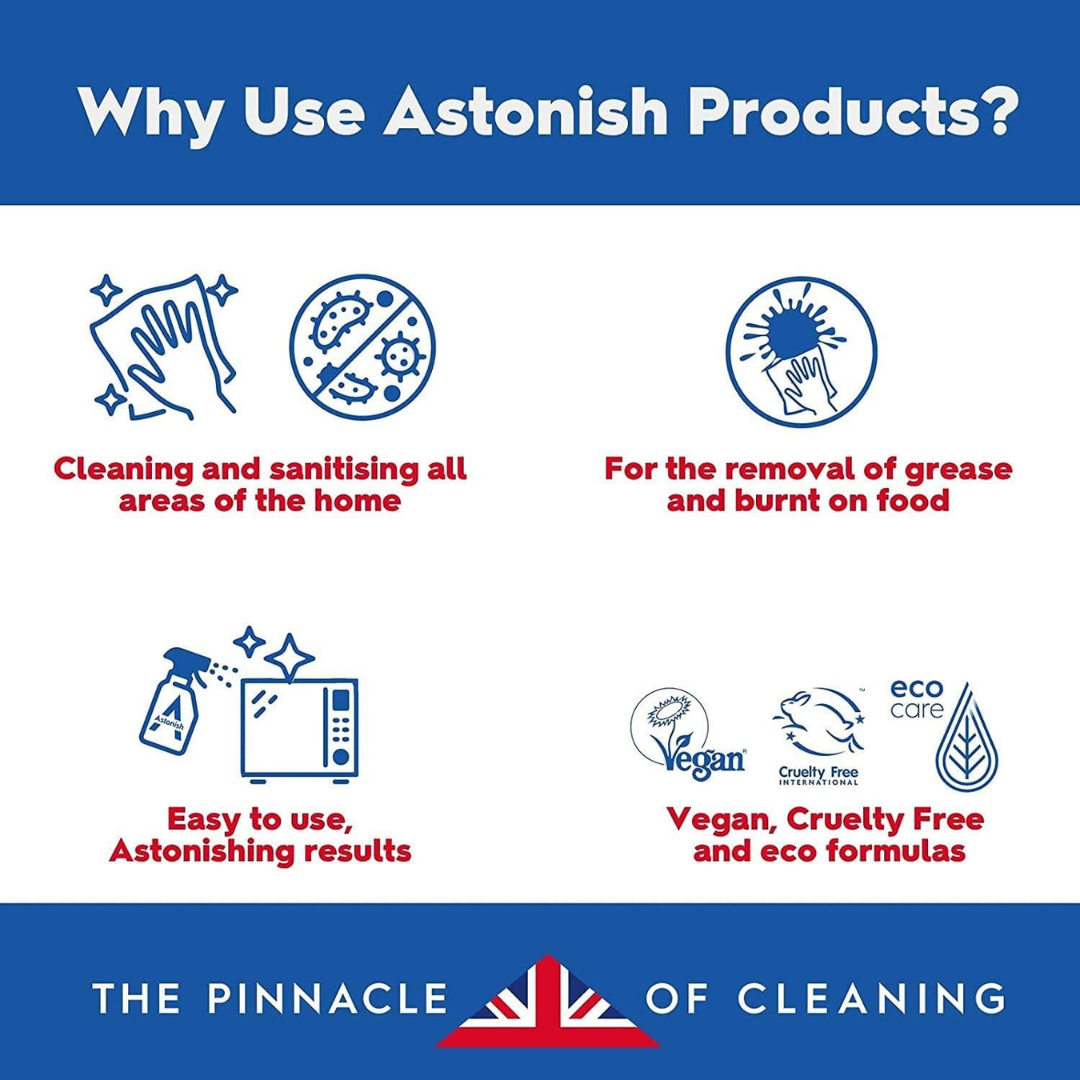 Astonish Kitchen Cleaner Spray Zesty Lemon 750ml