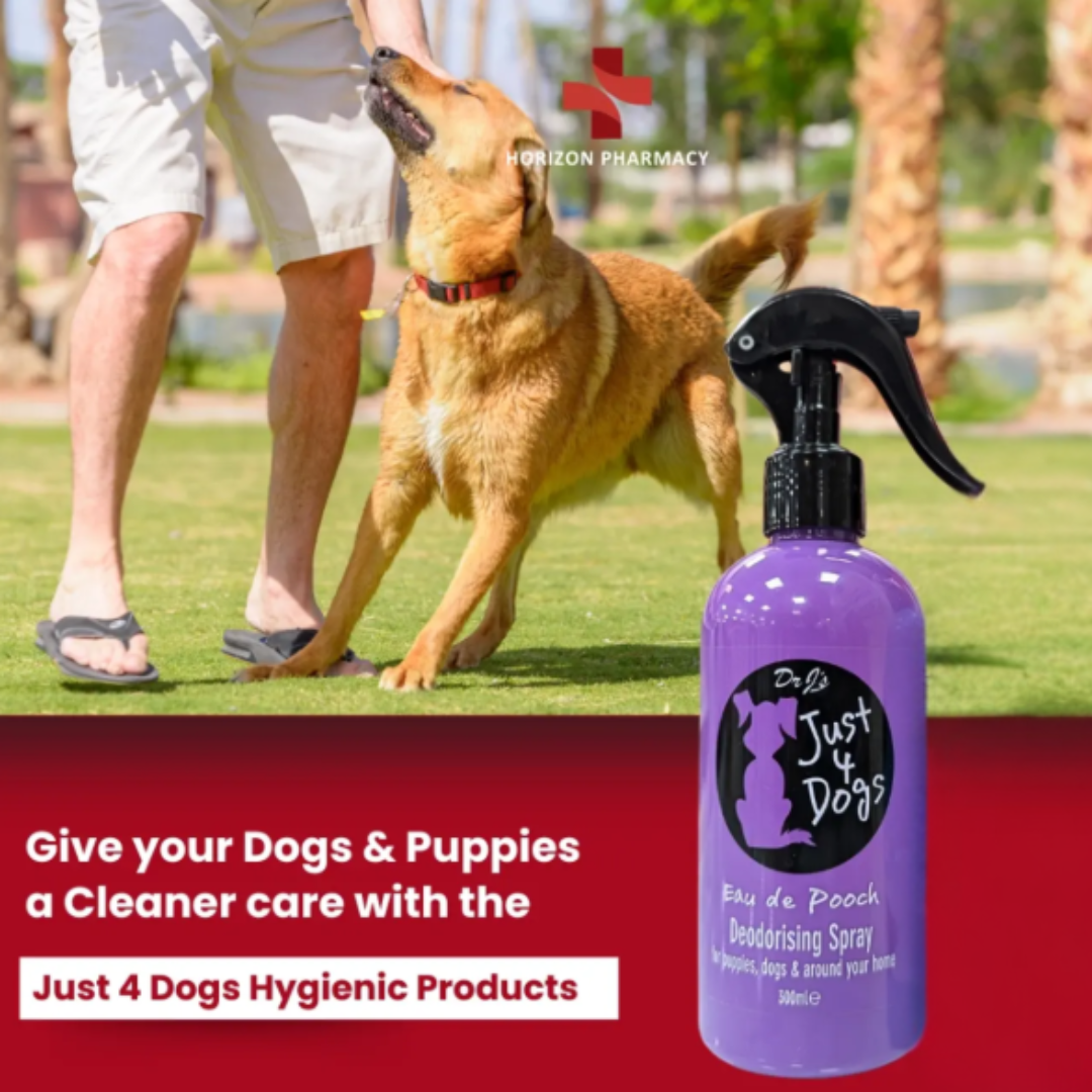 Just 4 Dogs 2in1 Deodorising & Detangling Spray 300ml