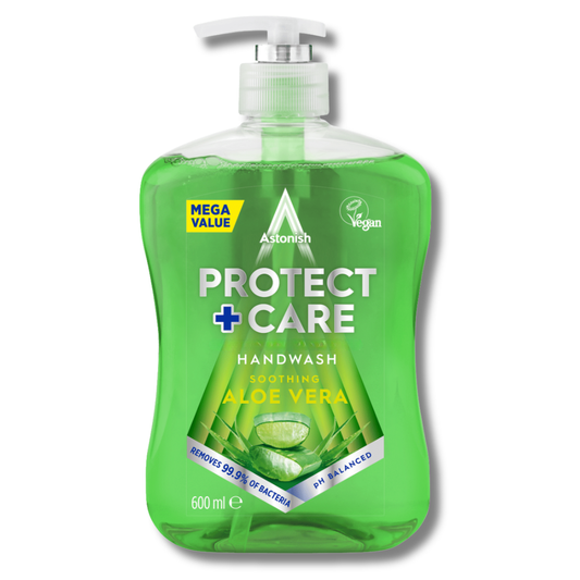 Astonish Protect + Care Hand Wash Aloe Vera 600ml