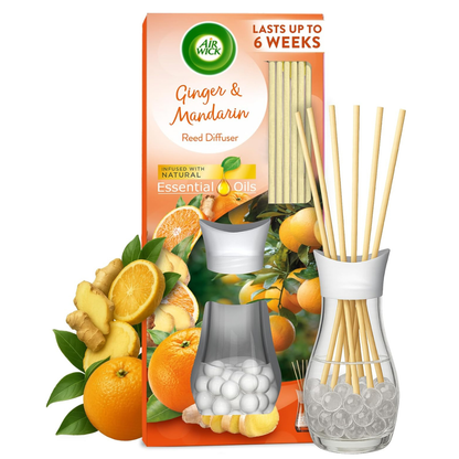 Airwick Reed Diffuser Ginger & Mandarin 42ml