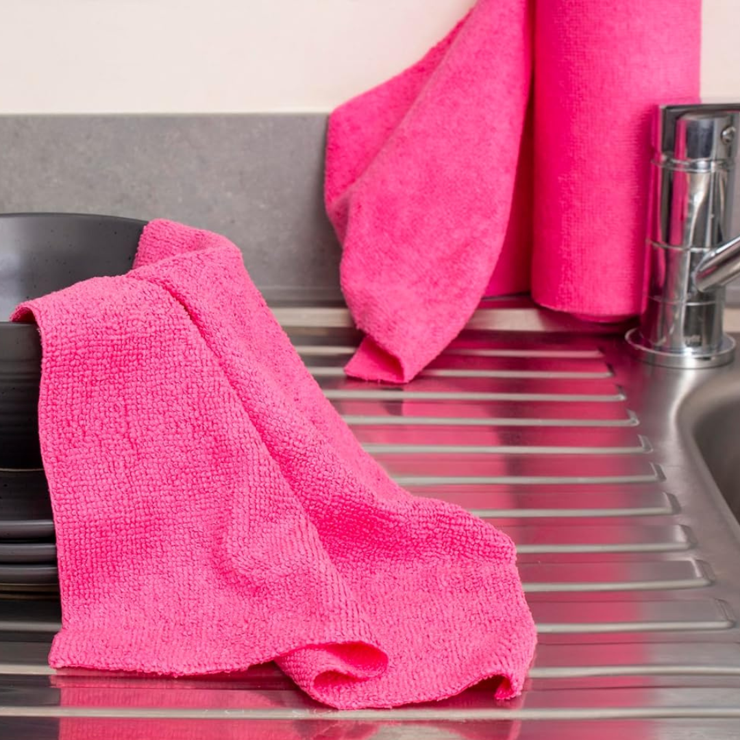 Elbow Grease Easy Tear Microfibre Cloths 10pk
