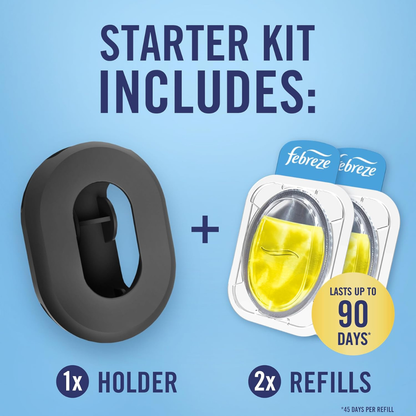Febreze Bin Freshener Starter Kit Citrus Fresh
