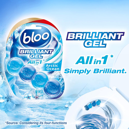 Bloo Brilliant Gel Toilet Rens Arctic Ocean 42g