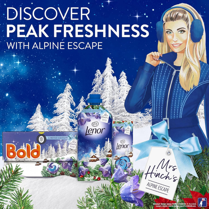Lenor Fabric Softener Mrs. Hinch's Alpine Escape 50w 1.65L