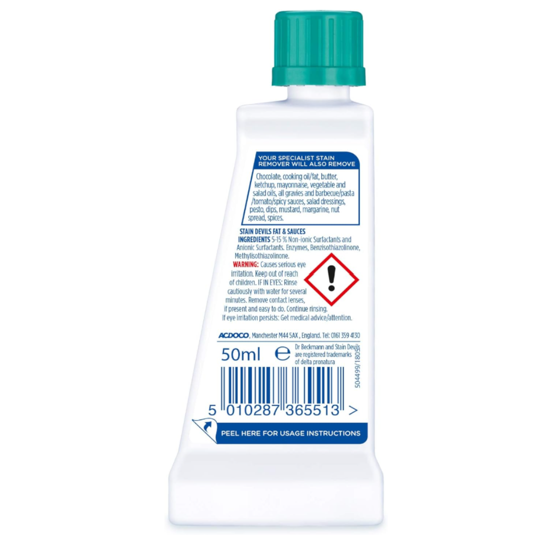 Dr. Beckmann Stain Devils Fat & Sauces 50ml