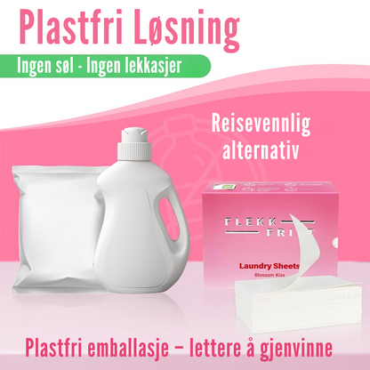 Flekkfritt Tøyvaskeark Blossom Kiss 50 ark <100 vask