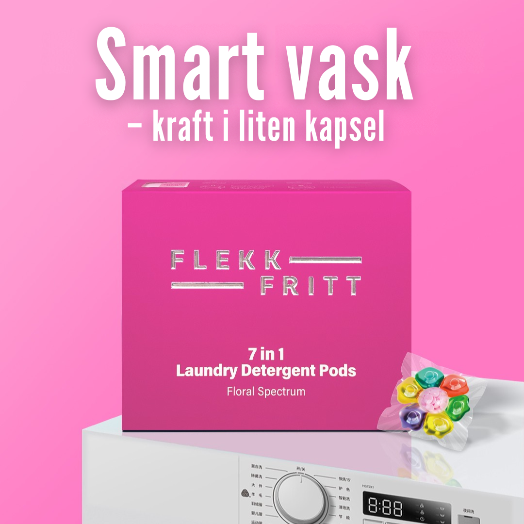 Flekkfritt 7 i 1 Vaskemiddel Pods Floral Spectrum 40 stk