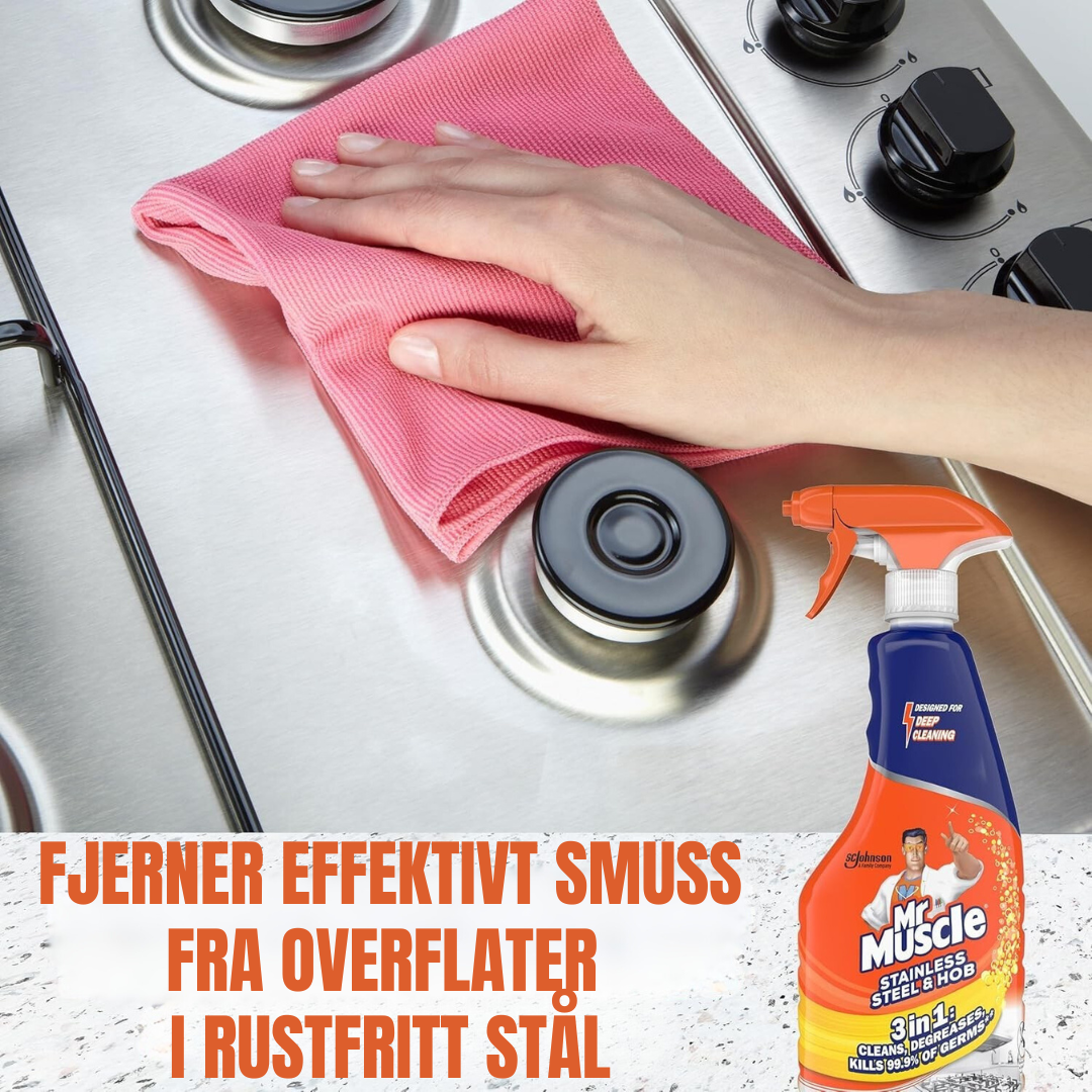 Mr. Muscle Stainless Steel & Hob Spray 530ml