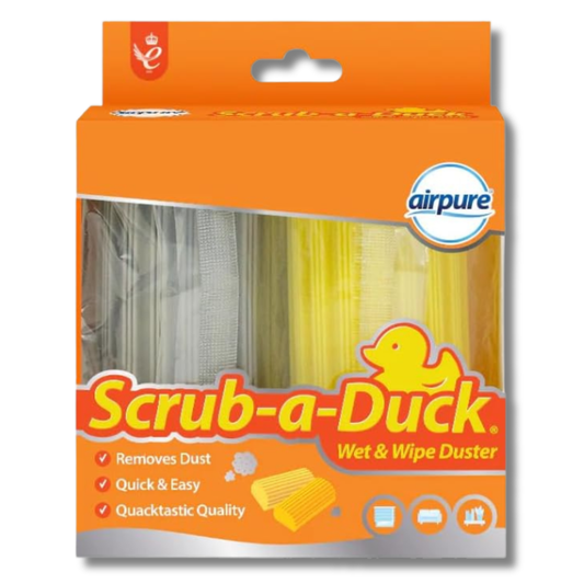 Airpure Scrub-a-Duck Wet & Wipe Duster 2pk