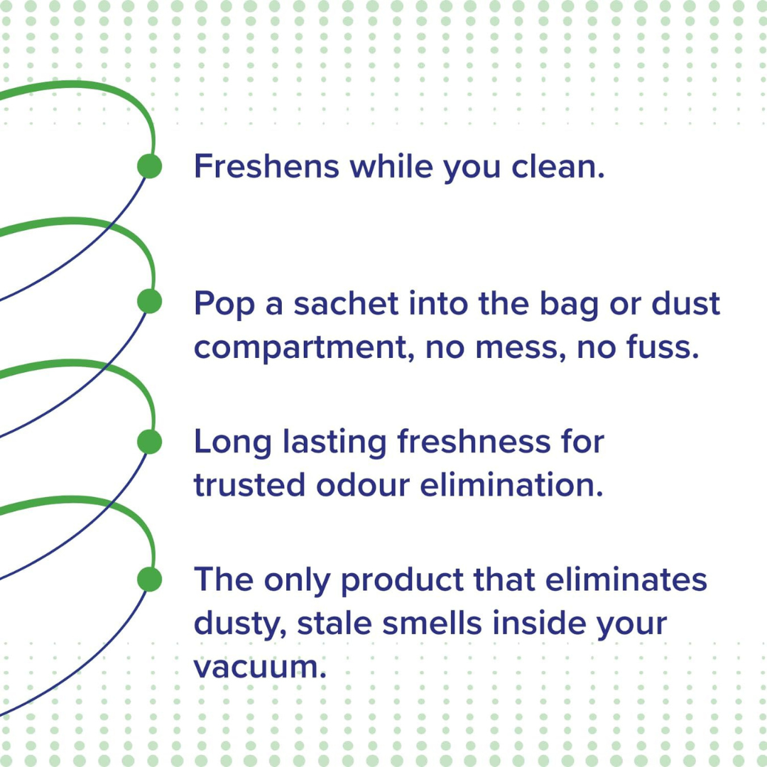 Neutradol Vac Sac Super Fresh Vacuum Deodorizer 3pk