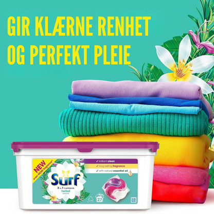 Surf 3-i-1 Capsules Herbal Extracts 27w