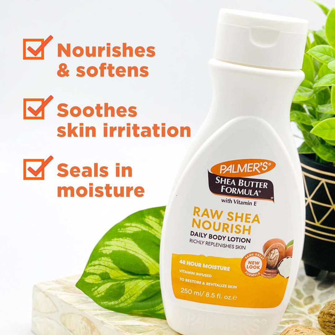 Palmer’s Shea Butter Formula Raw Shea Nourish Daily Body Lotion 250ml