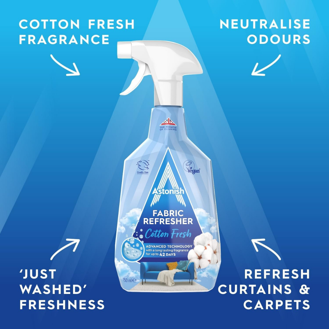 Astonish Fabric Refresher Cotton Fresh 750ml