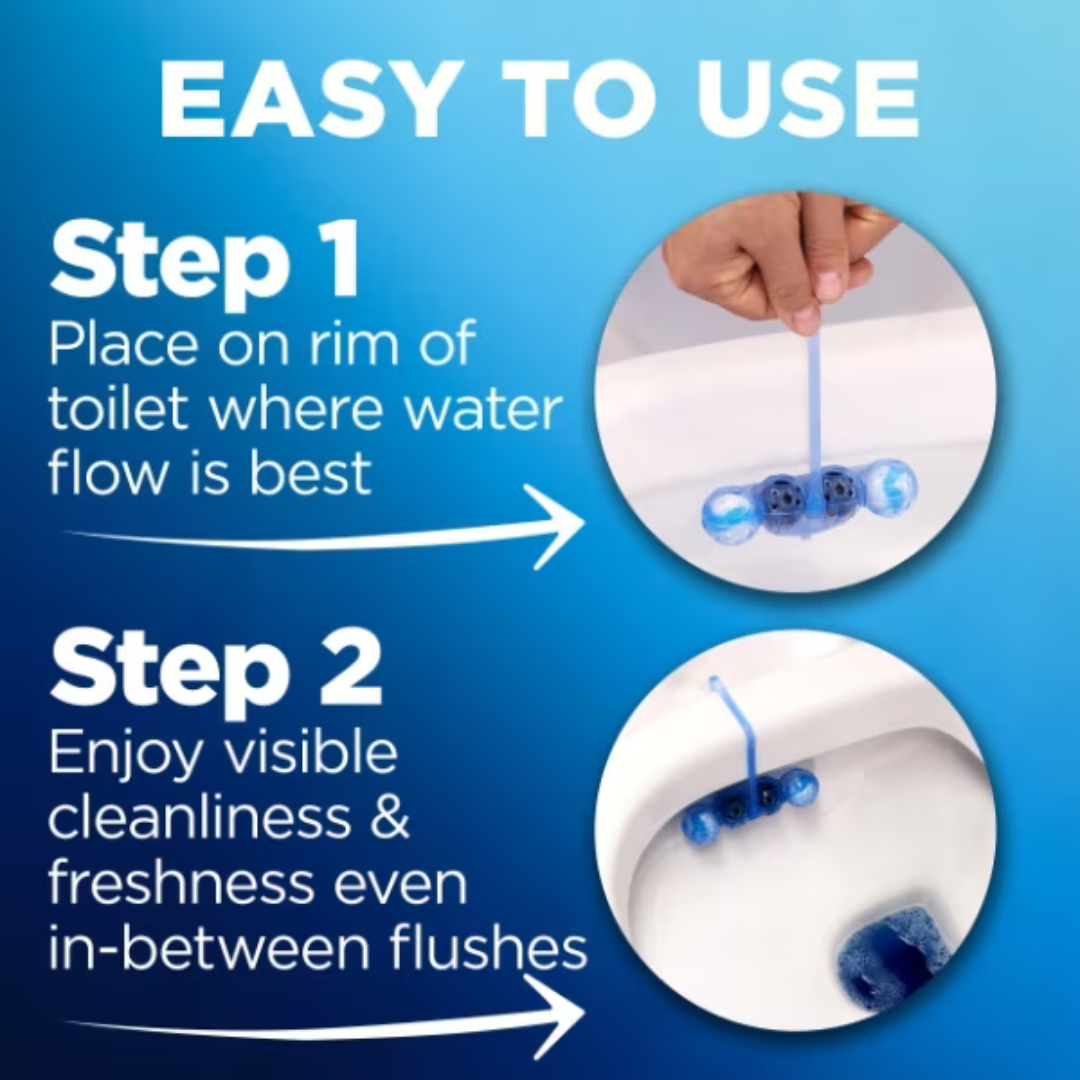Bloo Colour Selv Active Toilet Rim Block Bleach 3x50g