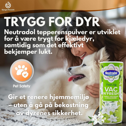 Neutradol Vac ’n’ Fresh – Fresh Lily 350g