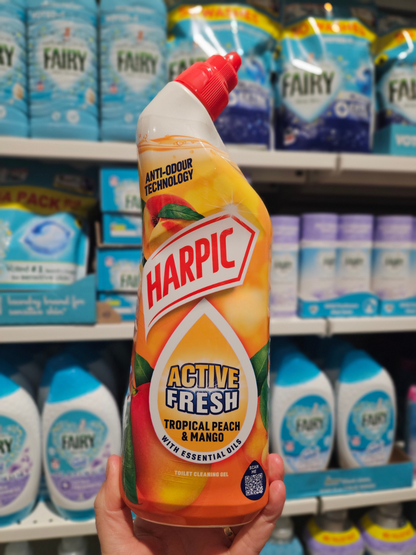Harpic Active Fresh Tropical Peach & Mango Toilet Gel 750ml