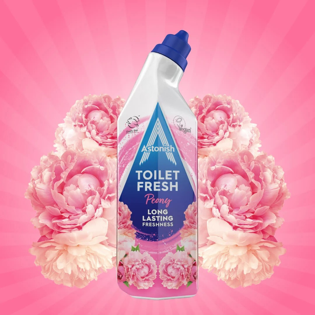 Astonish Toilet Gel Peony 750ml