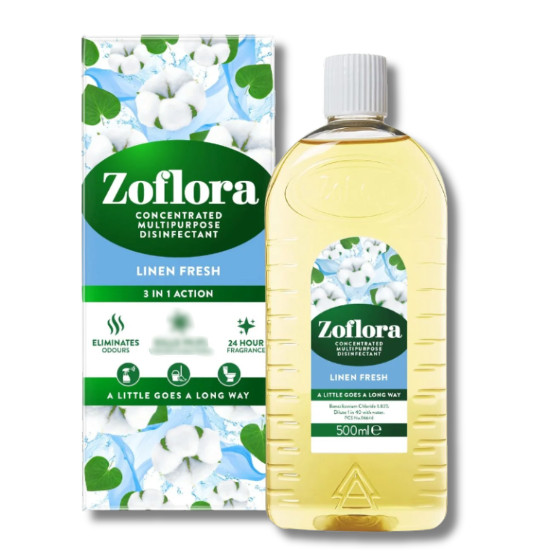Zoflora Concentrated Cleaner Linen Fresh 500ml