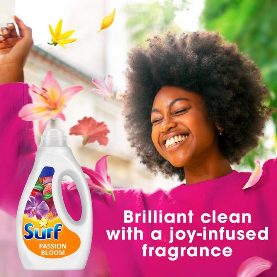 Surf Concentrated Liquid Detergent Passion Bloom 1,188L 44w