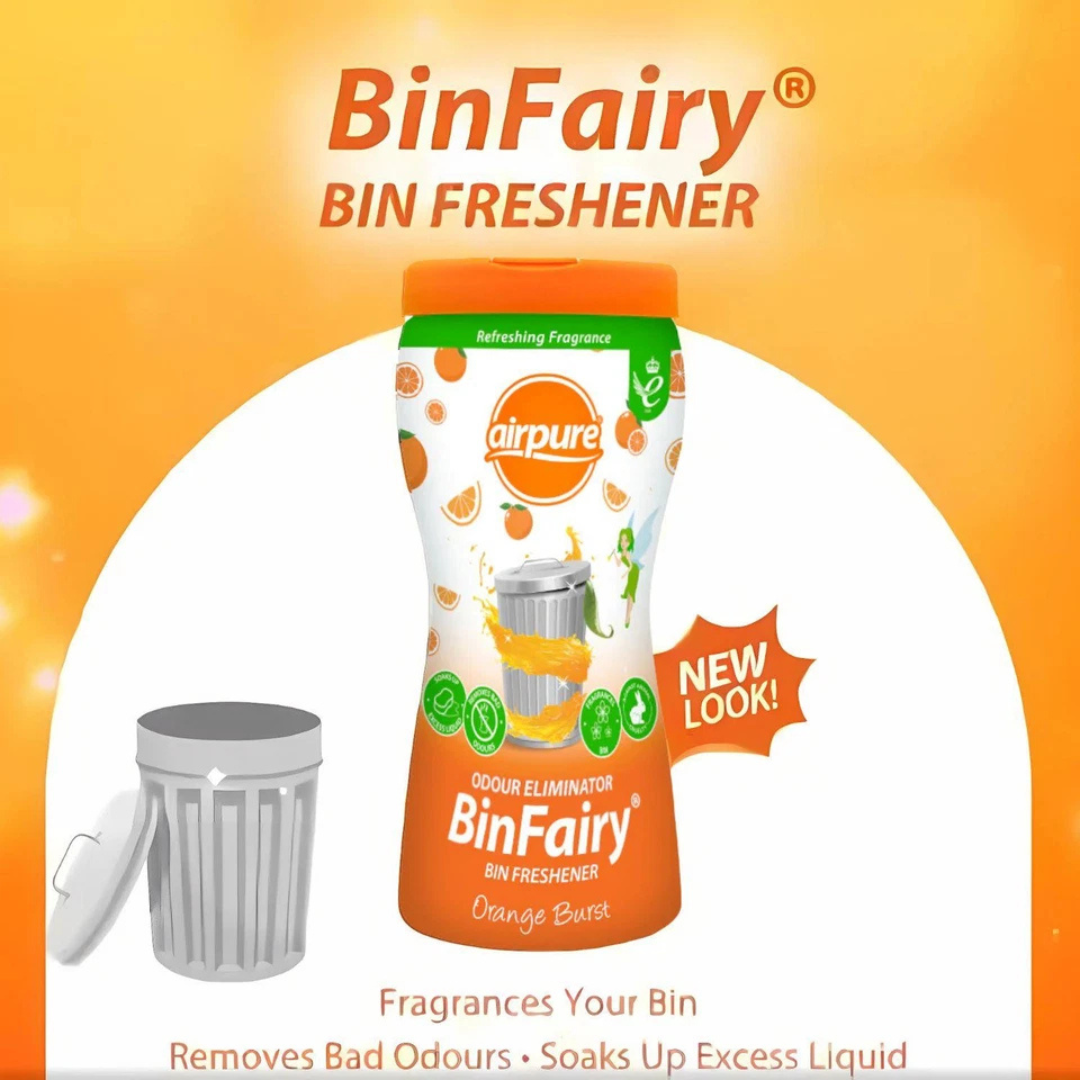 Airpure Bin Fairy Odor Eliminator Orange Burst 500g