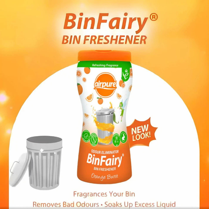 Airpure Bin Fairy Odor Eliminator Orange Burst 500g