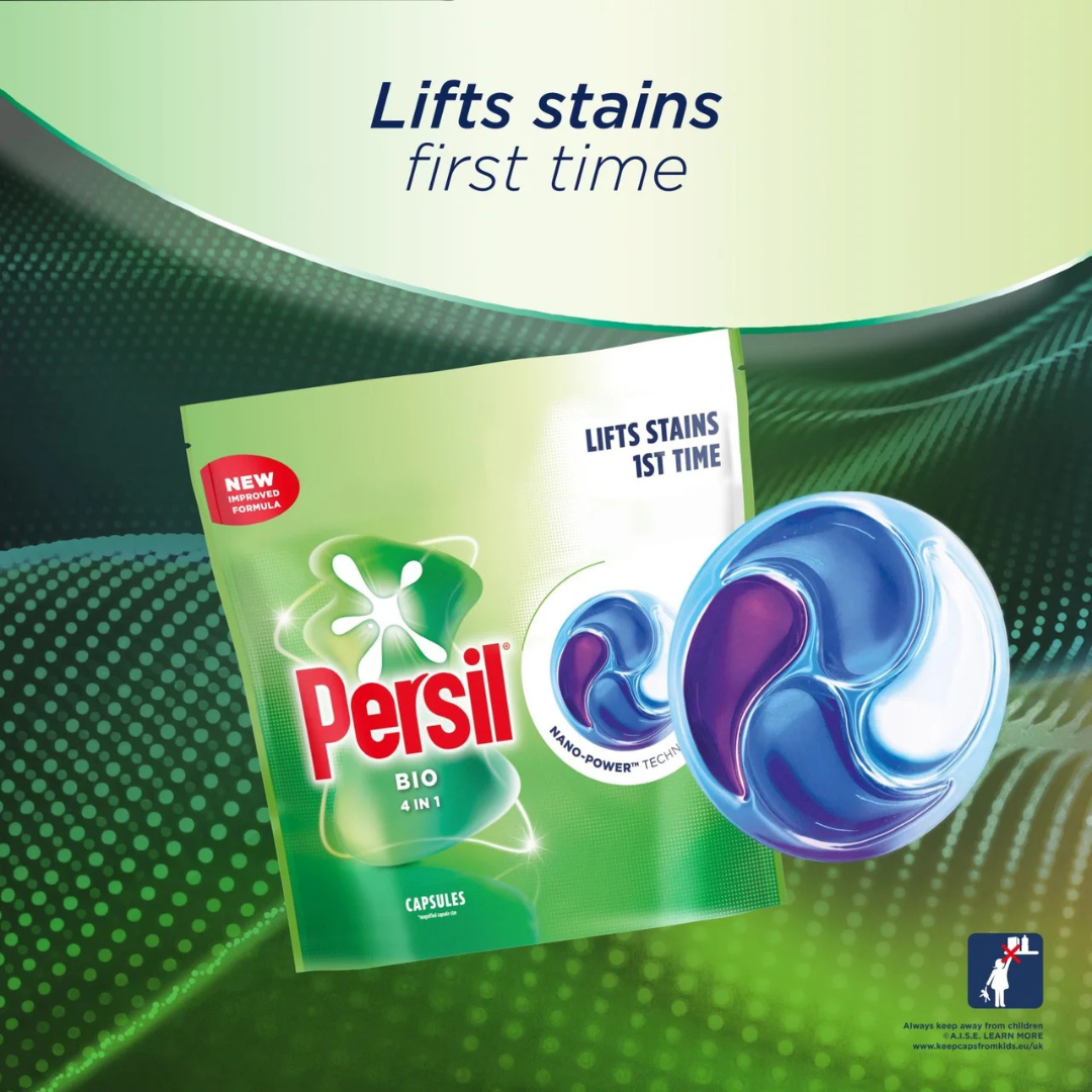 Persil Bio 4-in-1 Pods 34w