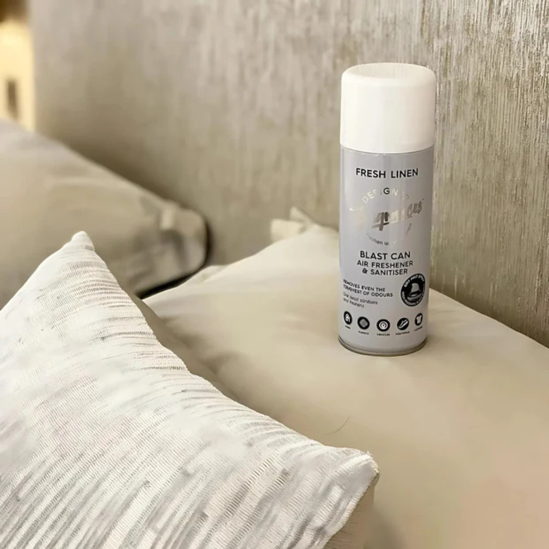 Designer Fragrances Blast Can Air Freshener Fresh Linen 300ml