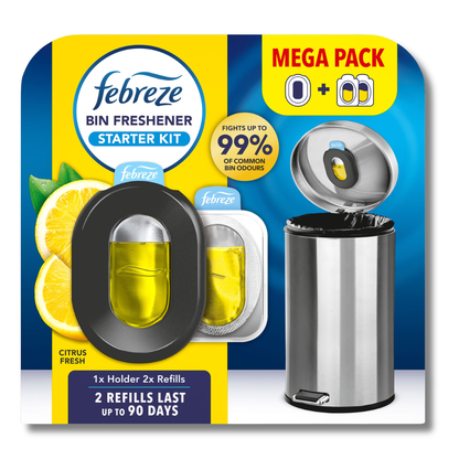 Febreze Bin Freshener Starter Kit Citrus Fresh