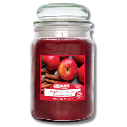 Airpure Jar Candle Apple Cinnamon 510g