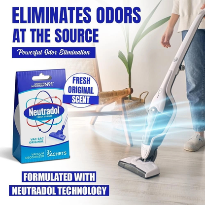 Neutradol Vac Sac Original Vacuum Deodorizer 3pk
