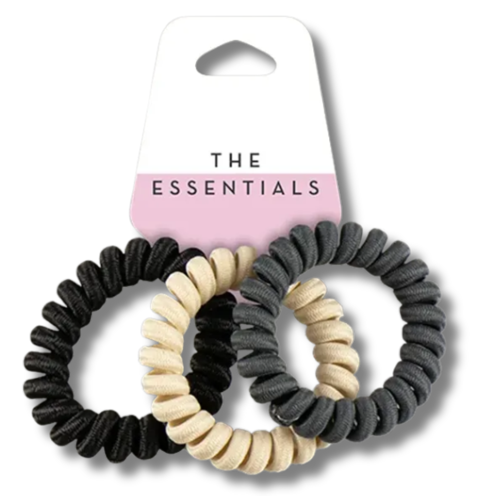 The Essentials Spiral Hårstrikker Div.Typer