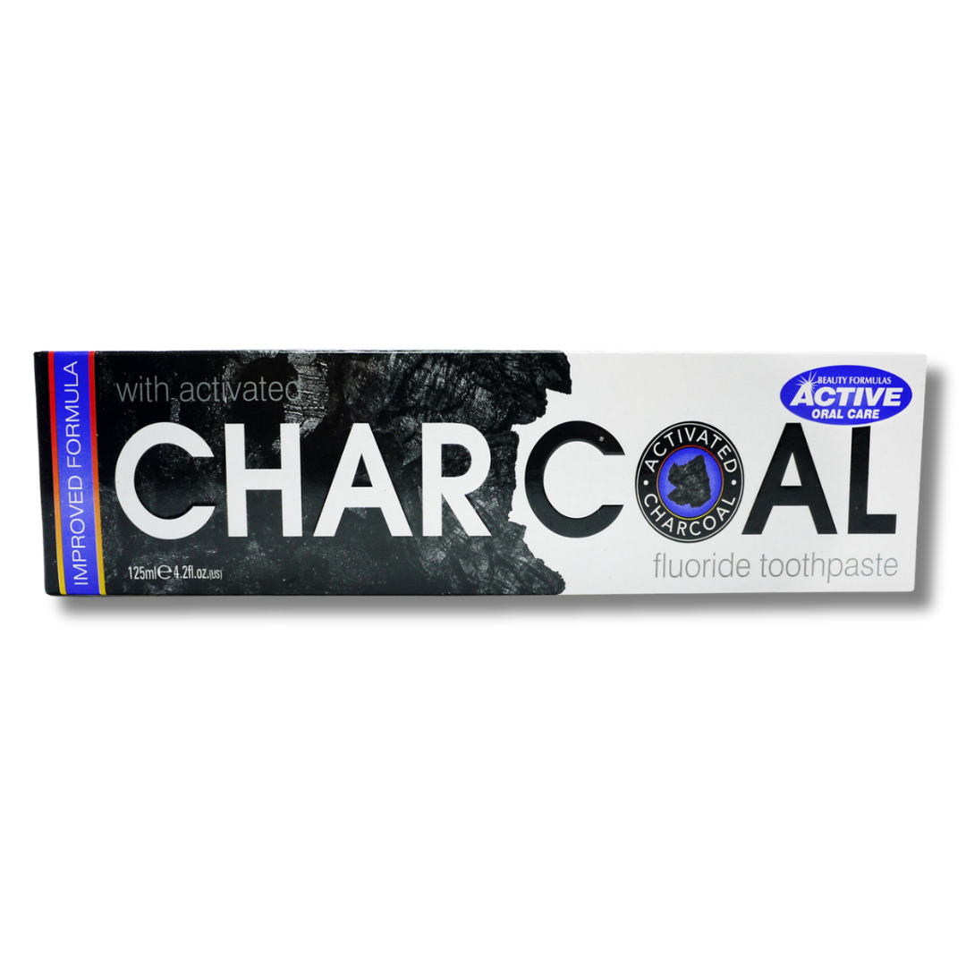 Beauty Formulas Active Charcoal Toothpaste 125ml