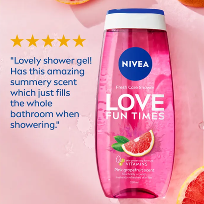 Nivea Love Fun Times Shower Gel 250ml