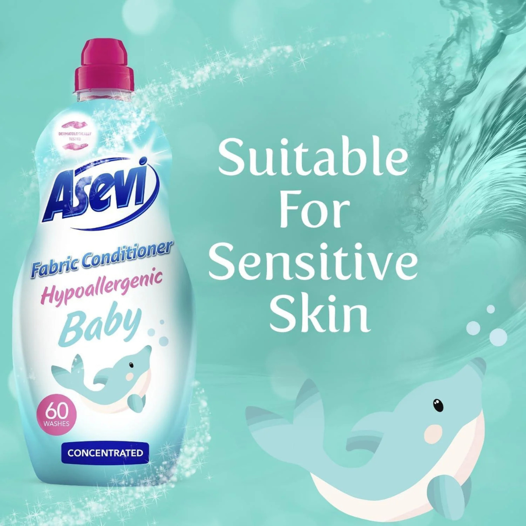 Asevi Fabric Conditioner Baby 60w 1380ml