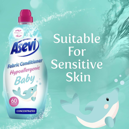 Asevi Fabric Conditioner Baby 60w 1380ml