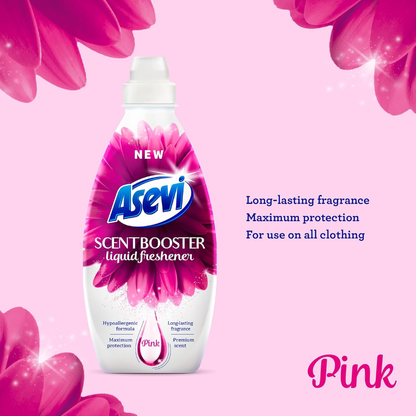 Asevi Scent Booster Liquid Freshener Pink 720ml